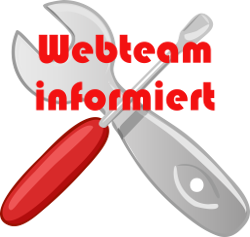 Webteam informiert