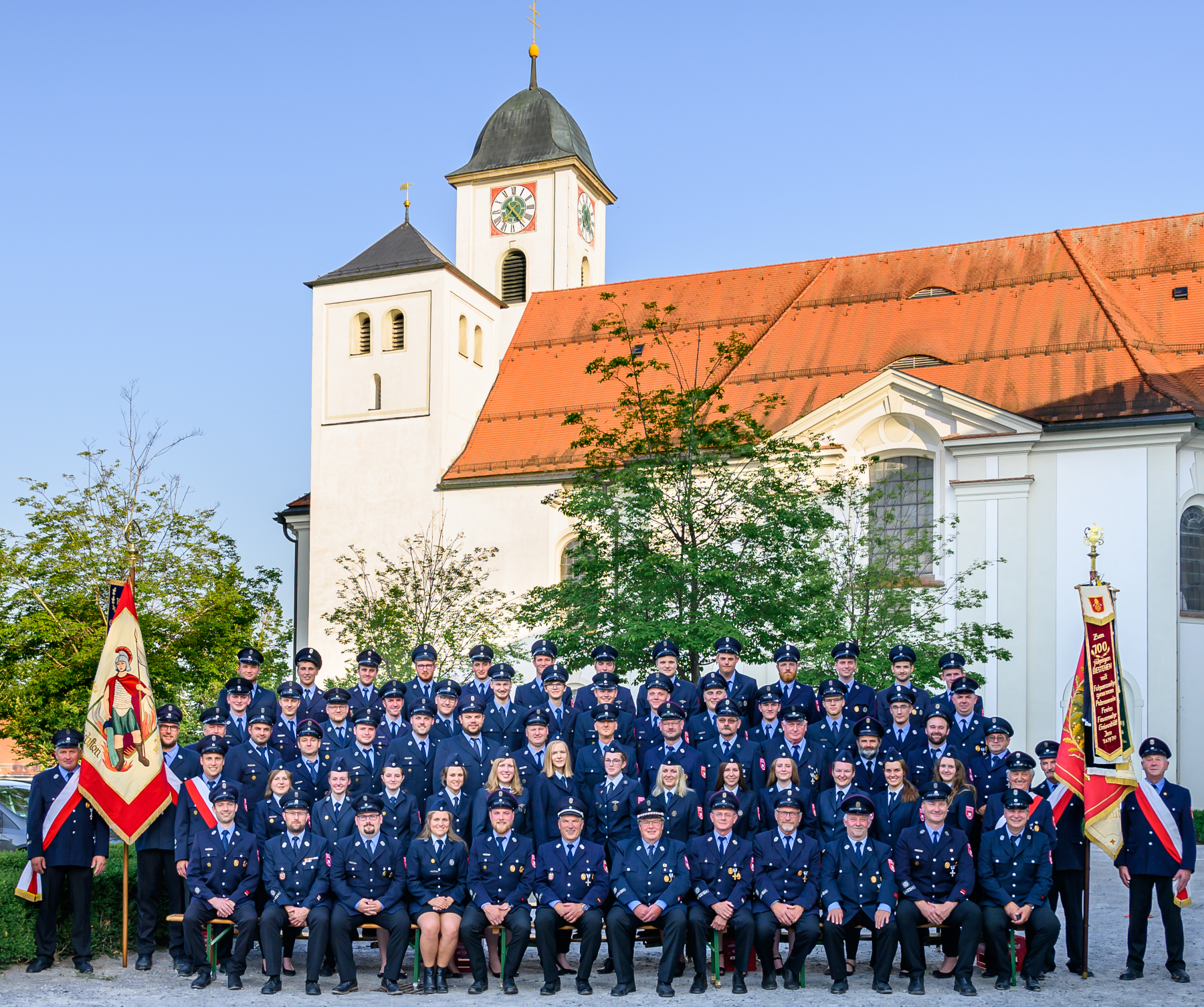 Gruppenbild der Aktiven Wehr Rott a. Inn