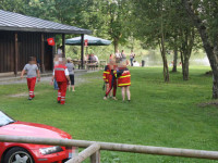 Person in Wasser