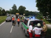 Verkehrsunfall B15 - Lengdorf