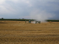 Brand Rundballenpresse
