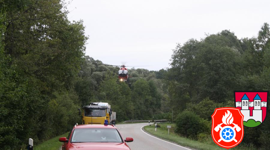 2015 09 07 5823 VU vorInnbruecke PKW LKW