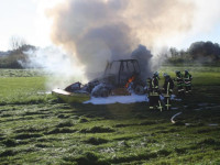 Traktorbrand Emmering