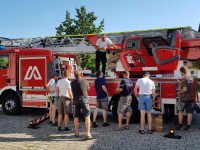 Vorführung Magirus Drehleiter