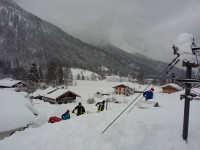 Schneechaos in Sachrang