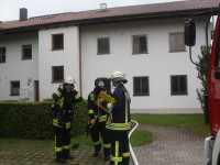 Brand Wohnhaus
