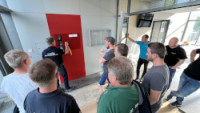Besichtigung neues Schulhaus