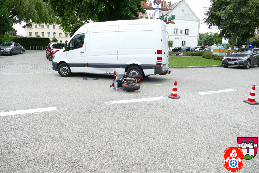 2020 07 29 VU Motorrad Marktplatz  1 