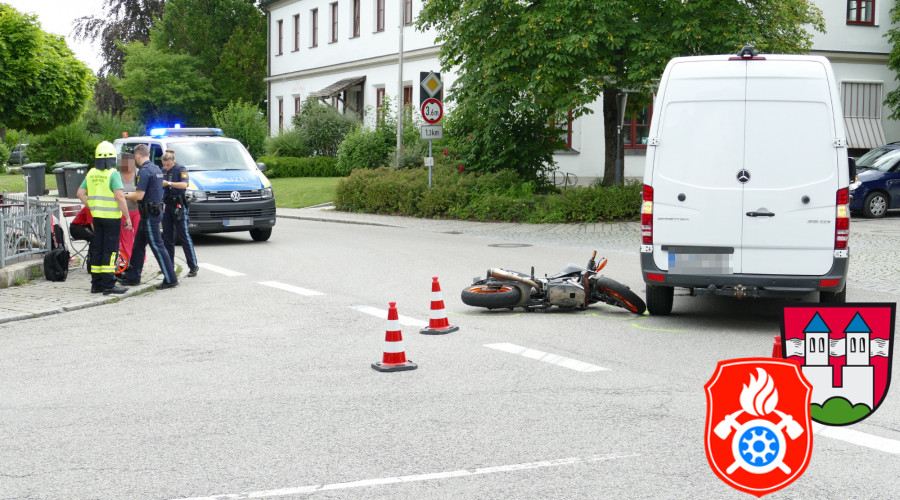 2020 07 29 VU Motorrad Marktplatz  3 