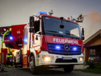 Brand Landwirtschaft mit FW Emmering